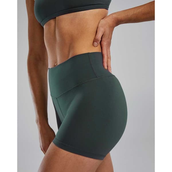 Tyr Joule Elite 3.25´´ Korkeavyötäröiset Lyhyet Leggingsit Harmaa XS Nainen