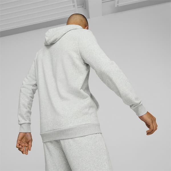 Puma Ess+ 2 Col Big Logo Tröja Med Huva Grå XL Man