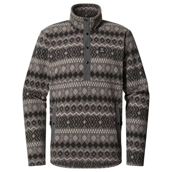 Haglofs Mora Mid Sweatshirt Med Dragkedja Grå XL Man