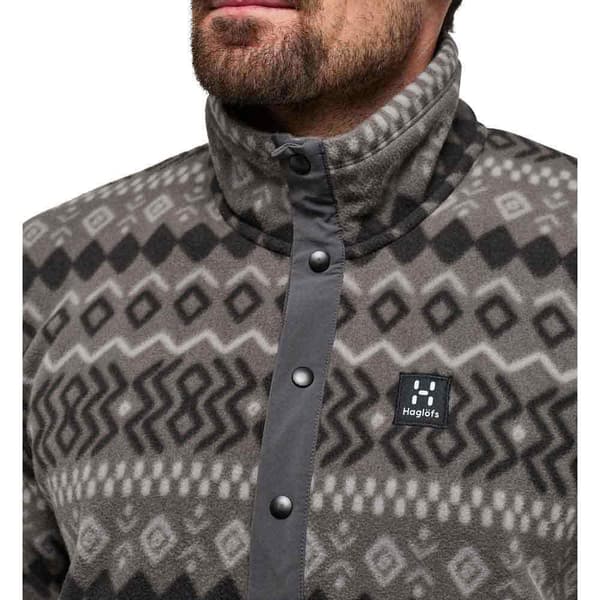 Haglofs Mora Mid Sweatshirt Med Dragkedja Grå XL Man
