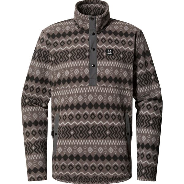 Haglofs Mora Mid Sweatshirt Med Dragkedja Grå XL Man