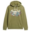Miniatyrbild 1 av 3: Superdry Tokyo Vl Graphic Huvtröja Grönt 2XL Man