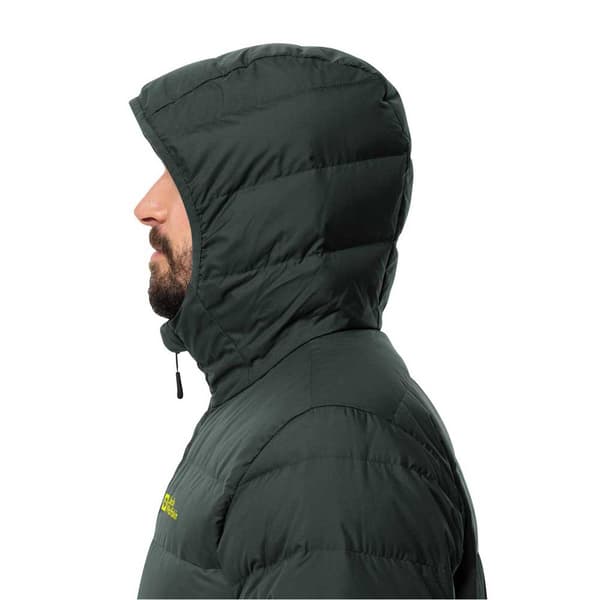 Jack Wolfskin Ather Down Hættetrøje Grøn XL Mand