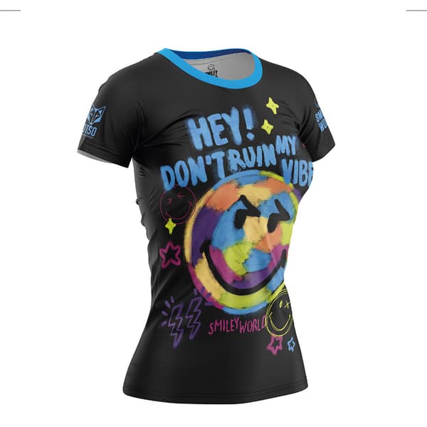 Otso Smiley Festival T-shirt Med Korte ærmer  M Kvinde