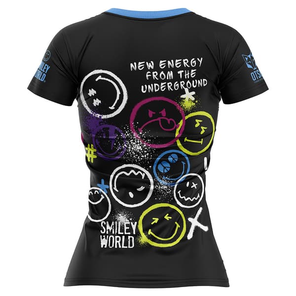 Otso Smiley Festival T-shirt Med Korta ärmar  S Kvinna