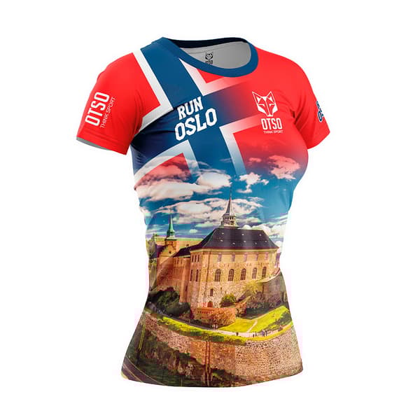 Otso Oslo 2024 Lyhythihainen T-paita L Nainen