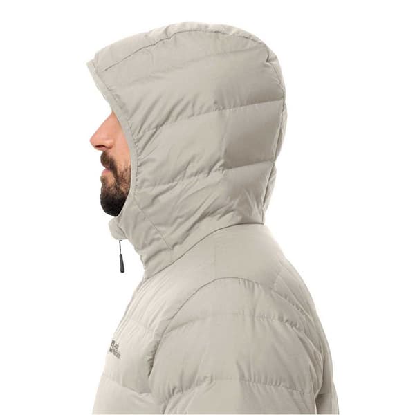 Jack Wolfskin Ather Down Huvtröja Grå XL Man