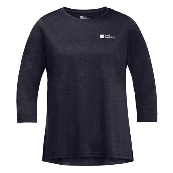 Jack Wolfskin Crosstrail T-shirt Med 3/4 ärm S Kvinna