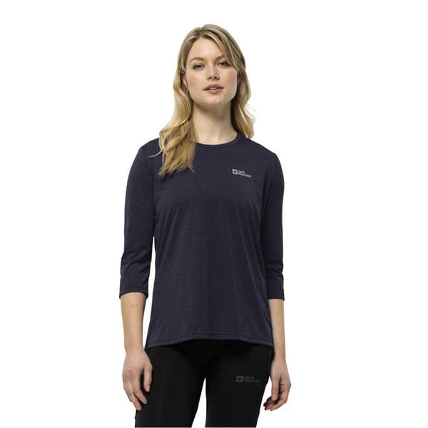 Jack Wolfskin Crosstrail T-shirt Med 3/4 ärm S Kvinna