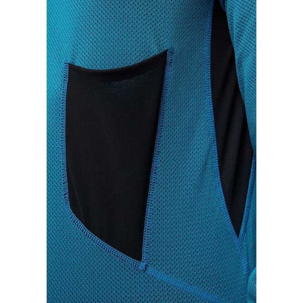 Jack Wolfskin Expdn Octa Half Zip T-shirt Med Korta ärmar Blå L Man