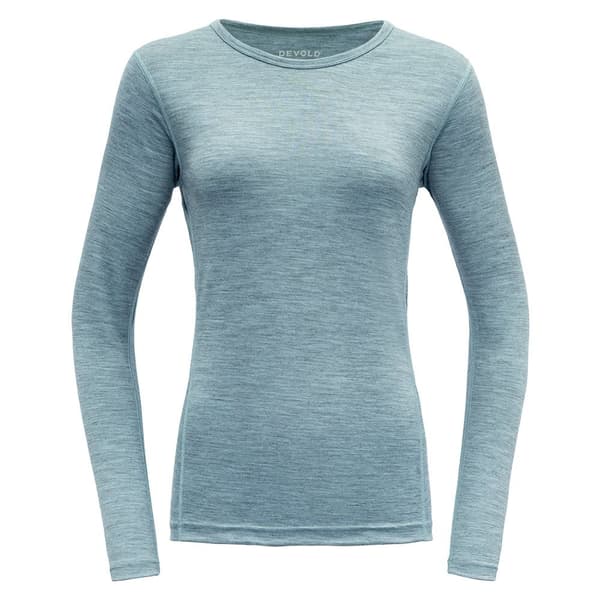Devold Of Norway Breeze Merino 150 T-shirt Med Lång ärm Blå XS Kvinna
