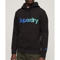 Miniatyrbild 1 av 6: Superdry Core Logo Loose Tröja Med Huva Svart 2XL Man