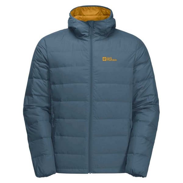 Jack Wolfskin Ather Down Huvtröja Blå 2XL Man