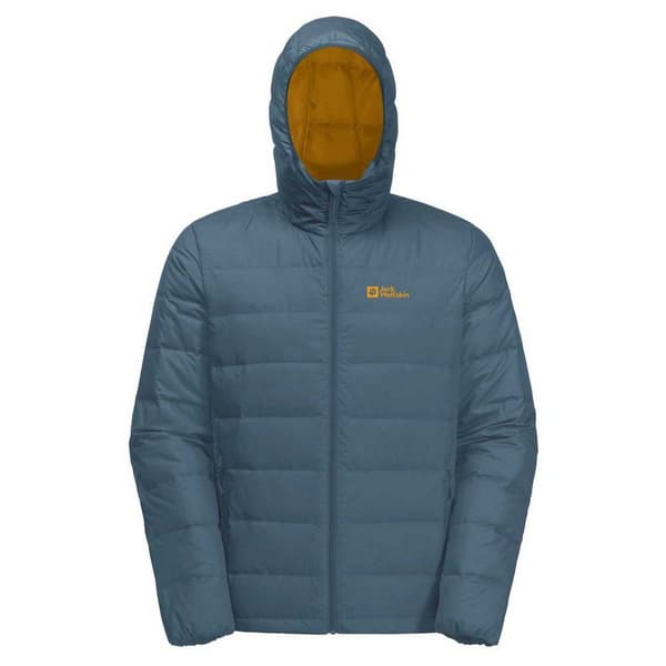 Jack Wolfskin Ather Down Huvtröja Blå 2XL Man