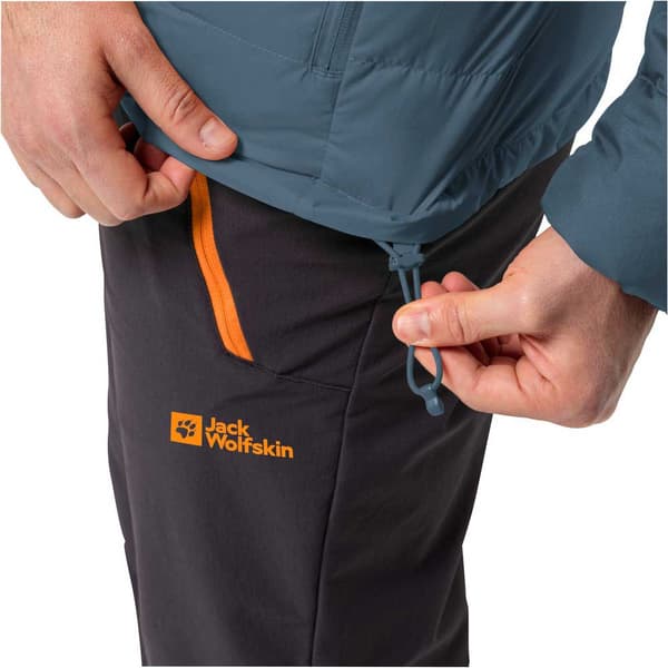 Jack Wolfskin Ather Down Huvtröja Blå 2XL Man