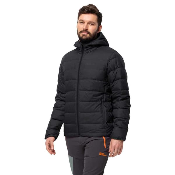 Jack Wolfskin Ather Down Huvtröja Svart 3XL Man
