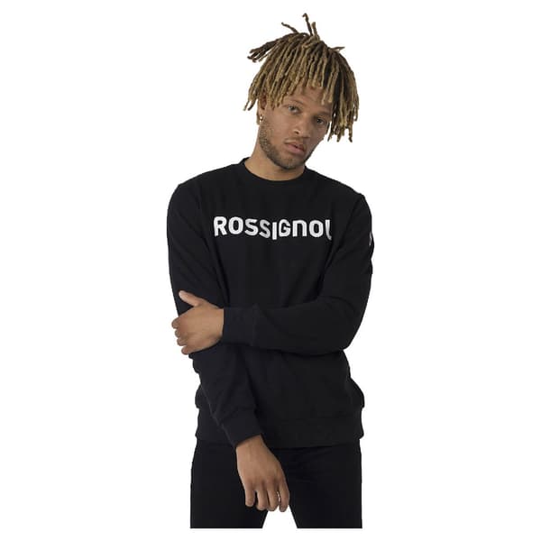 Rossignol Logo Collegepaita Musta XL Mies