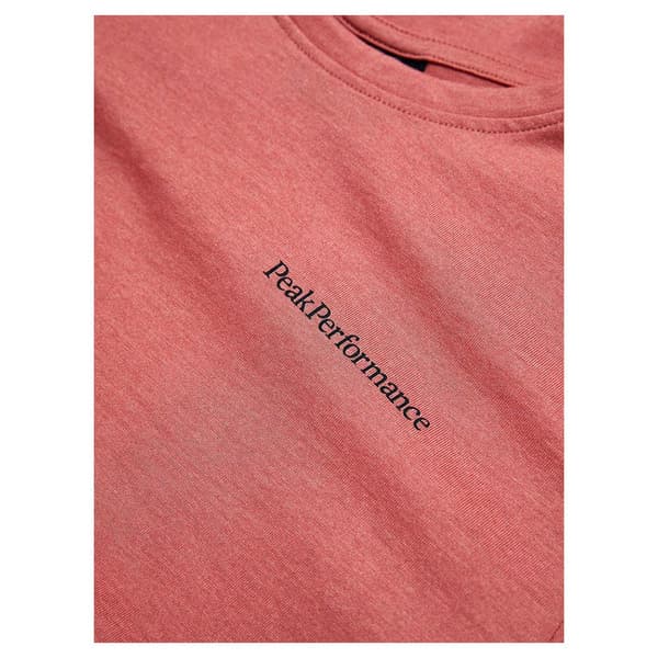 Peak Performance Explore Logo Lyhythihainen T-paita Pinkki L Nainen