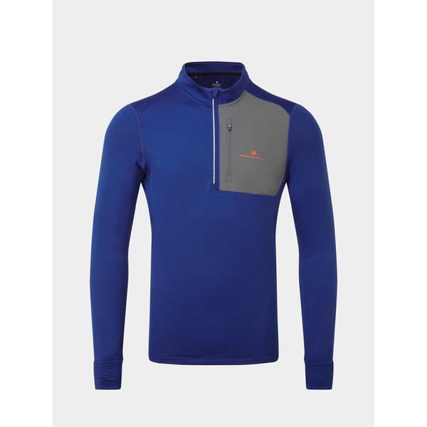 Ronhill Tech Winter Halv Dragkedja Långärmad T-shirt  M Man