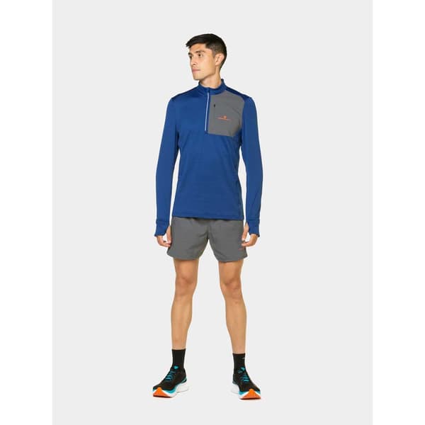 Ronhill Tech Winter Halv Dragkedja Långärmad T-shirt  M Man