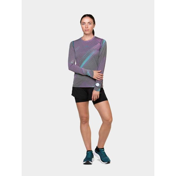 Ronhill Tech Golden Hour T-shirt Med Lång ärm  12 Kvinna