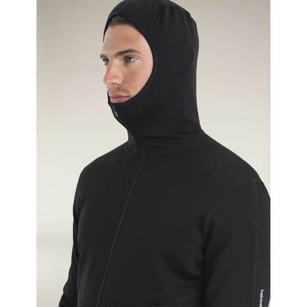 Icebreaker Merino 560 Realfleece Elemental Ii Sweatshirt Med Lynlås  M Mand