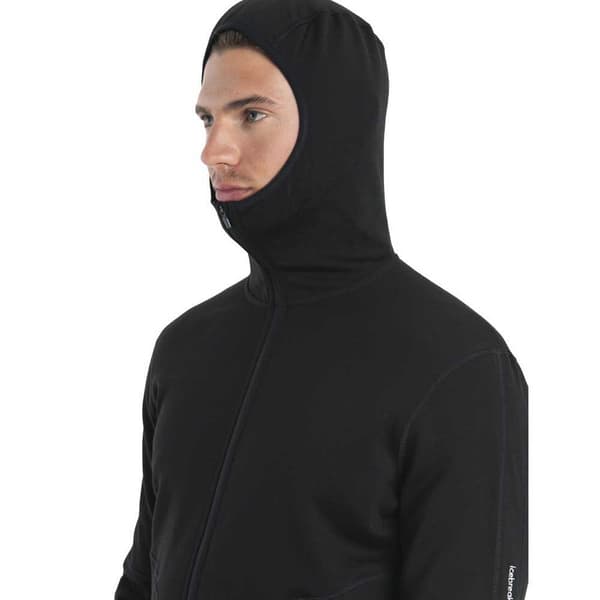 Icebreaker Merino 560 Realfleece Elemental Ii Sweatshirt Med Lynlås  M Mand