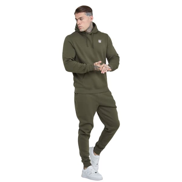 Siksilk Essential Overhead Collegepaita Vihreä XS Mies