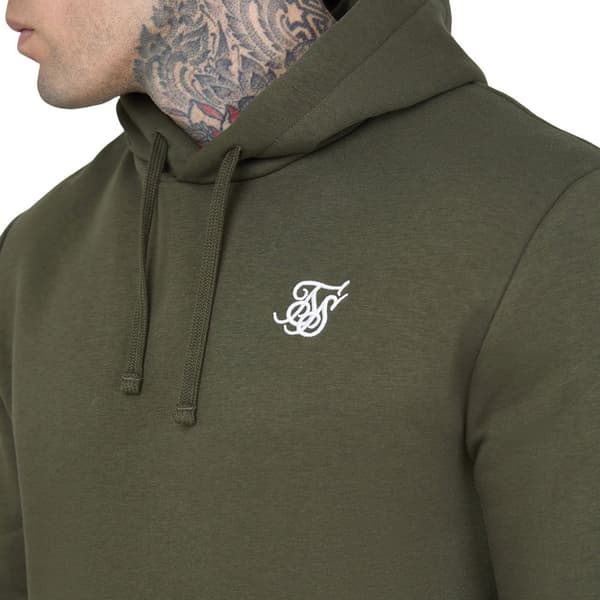 Siksilk Essential Overhead Collegepaita Vihreä XS Mies