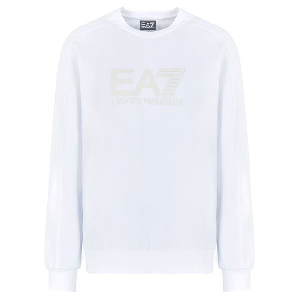 Ea7 Emporio Armani 6dpm60_pjvrz Tröja Vit M Man