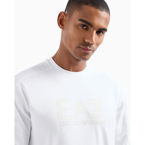 Ea7 Emporio Armani 6dpm60_pjvrz Tröja Vit M Man