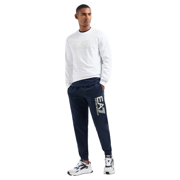 Ea7 Emporio Armani 6dpm60_pjvrz Tröja Vit M Man
