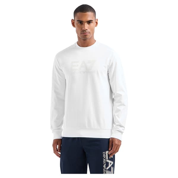Ea7 Emporio Armani 6dpm60_pjvrz Tröja Vit M Man