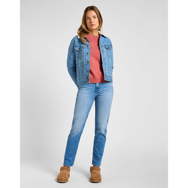 Lee 112355149 Sweatshirt Orange XS Kvinde