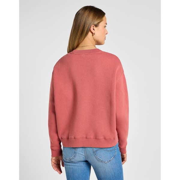 Lee 112355149 Sweatshirt Orange XS Kvinde