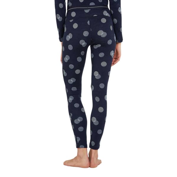 Icebreaker Merino 260 Vertex Falling Flakes Leggings Blå XL Kvinna