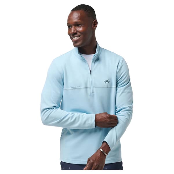 Travis Mathew Upgraded Cs Halv Lynlås Sweatshirt  M