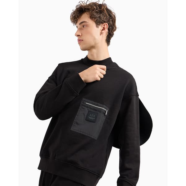Armani Exchange Xm000121_af10830 Sweatshirt Sort M Mand