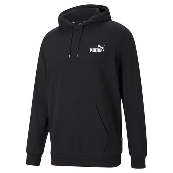 Puma Ess Small Logo Tröja Med Huva Svart S Man