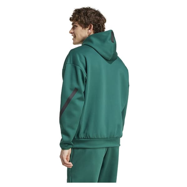 Adidas New Z.n.e Sweatshirt Med Dragkedja Grönt M / Regular Man