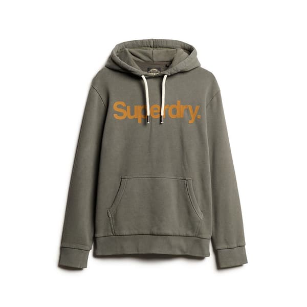 Superdry Classic Core Logo Huppari Vihreä S Mies
