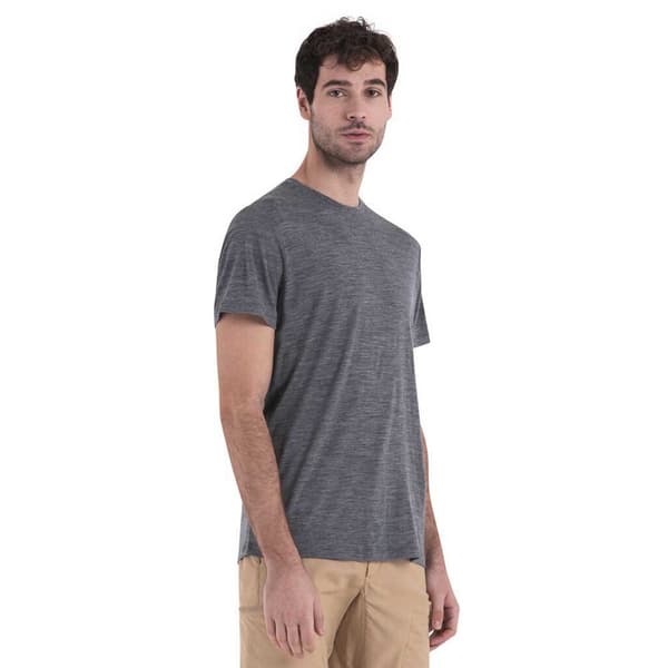 Icebreaker Merino 150 Tech Lite Iii T-shirt Med Korta ärmar Grå 2XL Man