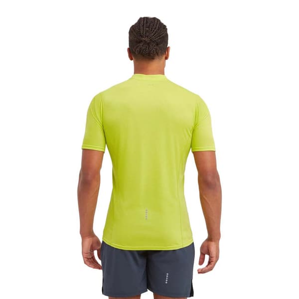 Montane Dart Nano Puoli Vetoketjullinen Lyhythihainen T-paita Keltainen 2XL Mies