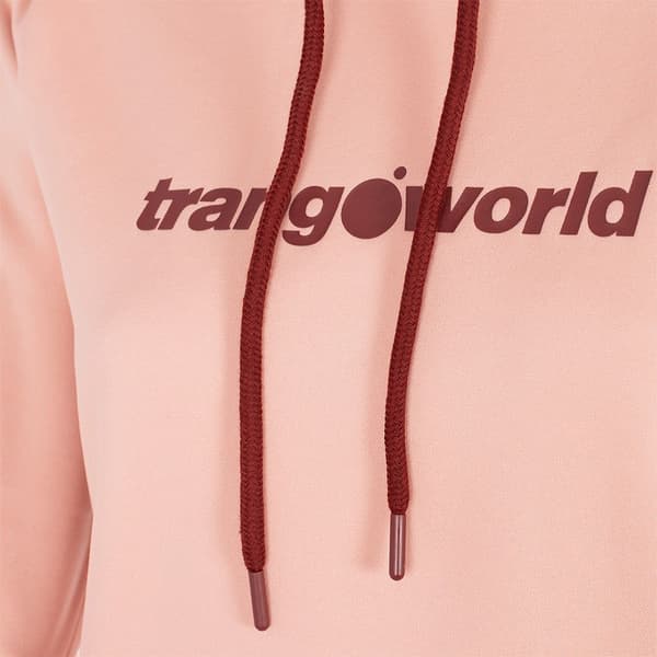 Trangoworld Ladoga Sweatshirt Med Dragkedja Rosa 2XL Kvinna