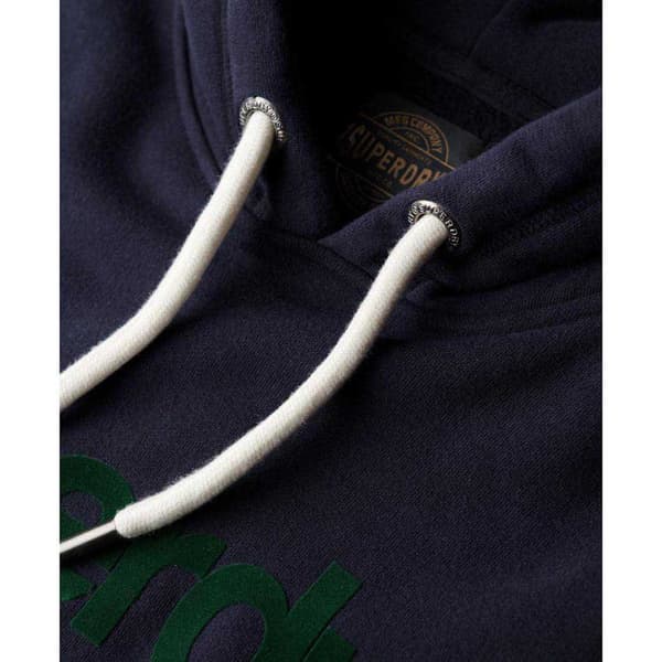 Superdry Classic Core Logo Huvtröja Svart 2XL Man