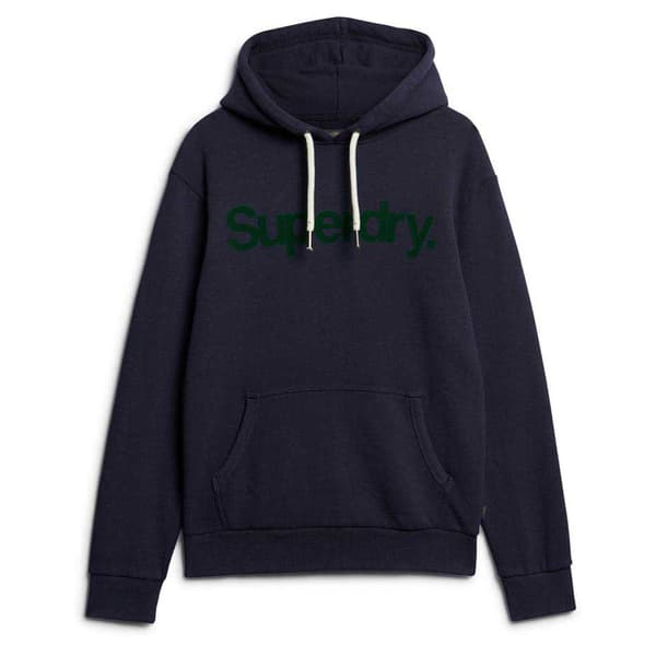 Superdry Classic Core Logo Huvtröja Svart 2XL Man