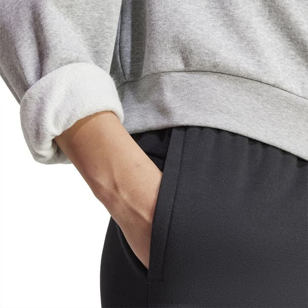 Adidas Essentials Small Logo Feel Cozy Sweatshirt Grå M Kvinde