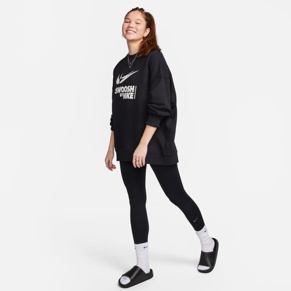 Nike Nk Df One Hr Leggings Svart L Kvinna