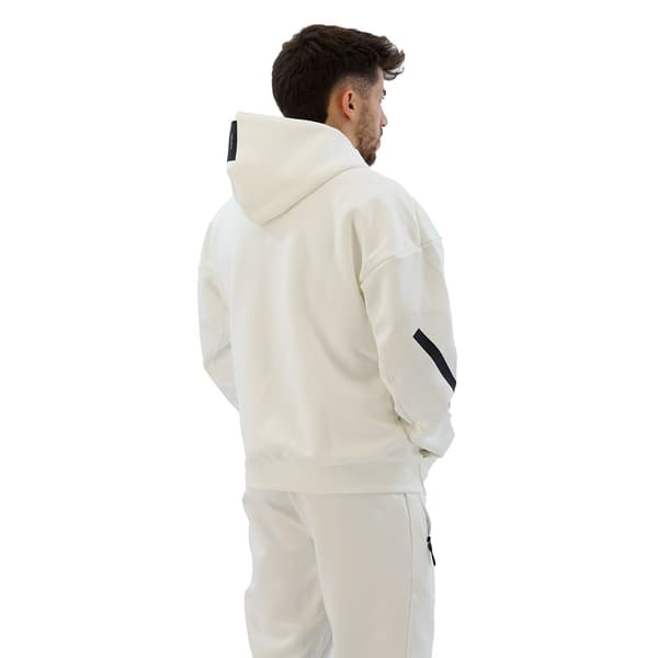 Adidas New Z.n.e Sweatshirt Med Lynlås Hvid XL / Regular Mand