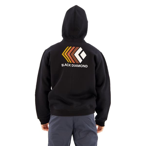 Black Diamond Faded Sweatshirt Med Dragkedja Svart L Man